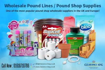Wholesale Pound Lines / Pound Shop Suppliers