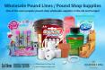 Wholesale Pound Lines / Pound Shop Suppliers