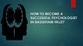 How to Become a Successful Psychologist in Baulkham Hills PowerPoint PPT Presentation