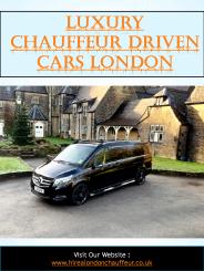 Luxury Chauffeur Driven Cars London