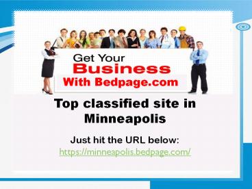 Top classified site in Minneapolis – bedpage