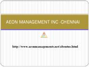 Aeon (((Management Inc ))) Chennai Reviews (***))))