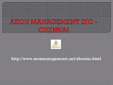 Aeon (((Management))) Inc Chennai Velachery Reviews ()*)*)*)