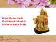 Radha Krishna Idol Sculpture Statue Murti PowerPoint PPT Presentation