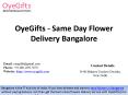 OyeGifts - Same Day Flower Delivery Bangalore PowerPoint PPT Presentation