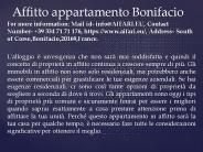 Affitto appartamento Bonifacio