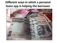 Personal loan