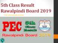 5th Class Result Pindi Board 2019 PowerPoint PPT Presentation