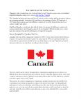 Easy Guide To Get Visit Visa For Canada PowerPoint PPT Presentation