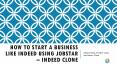 How to start a business like Indeed using JobStar – Indeed Clone PowerPoint PPT Presentation