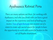 Ayahuasca Retreat Peru