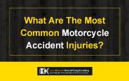 What are the Most Common Motorcycle Accident Injuries?