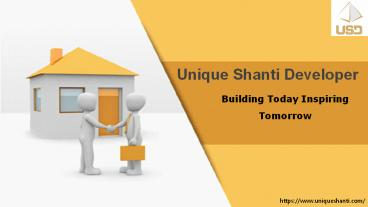 Unique Shanti Developer - Buy Flats & Property In Mumbai