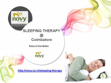 Sleeping Therapy in Coimbatore