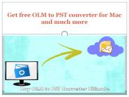 How to export OLM to PST