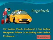 Cab Booking Service Website Development | Pinginfotech