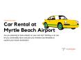 Hire your Car at Myrtle Beach with - Tripiflights - You Can't Miss!!!