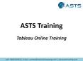 Tableau Online Training-ASTSTraining PowerPoint PPT Presentation
