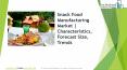 Snack Food Manufacturing Global Market Report 2019 PowerPoint PPT Presentation