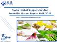 Herbal Supplement And Remedies Market | Industry Analysis Report, 2018-2025
