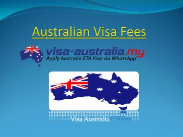 Apply Now Australian ETA Malaysia