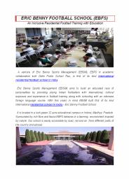 Residential School in India