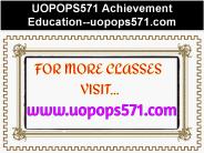 UOPOPS571 Achievement Education--uopops571.com