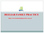 Best GP in Beeliar-Beeliar Family Practice