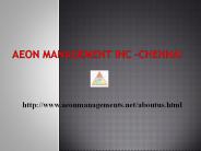 ((Aeon)) Management Inc - Chennai Velachery Reviews