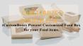 Customized Food Box PowerPoint PPT Presentation
