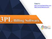 third party logistics software | 3PL Solutions