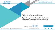 Telecom Towers Market - Share, Size, Forecast (2019-2025)