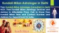 Kundali Milan Astrologer in Delhi PowerPoint PPT Presentation