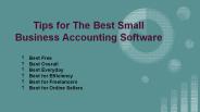Small Business Accounting Software