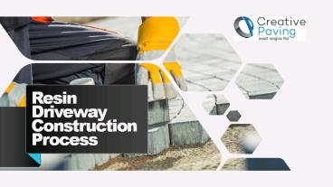 Resin Driveway Construction Process