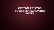 Custom Cosmetic Boxes