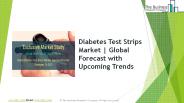 Global Diabetes Test Strips Size and Segments