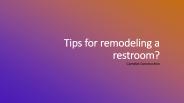 Bathroom Remodeling Service Norman OK