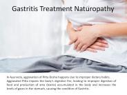 Gastritis Treatment Naturopathy