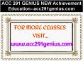 ACC 291 GENIUS NEW Achievement Education--acc291genius.com PowerPoint PPT Presentation
