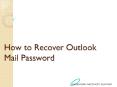 How to Reset Outlook Mail Password PowerPoint PPT Presentation
