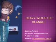Heavy Weighted Blanket | Calming Moments Australia