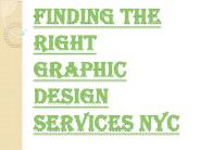 How to Choose Graphic Design Services NYC?