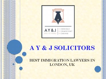 A Y & J Solicitors