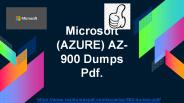 Microsoft AZ-900 Dumps Pdf ~ Best Study Material Ever