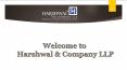 Remote Bookkeeping Services – Harshwal & Company LLP PowerPoint PPT Presentation