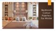 Choose From These Five Palette's For Bedroom in Winter PowerPoint PPT Presentation