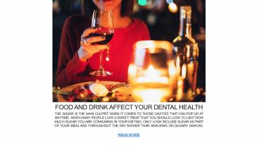 Food and Drink Affect Your Dental Health