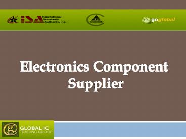 Electronics Component Supplier