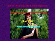 STR 581 Motivated Minds /newtonhelp.com